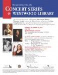 Quartet in Residence Flyer, Oct. 12, 2014