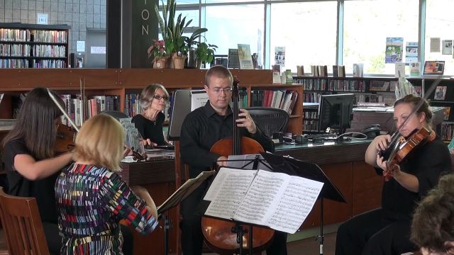 Quartet in Residence @ Westwood Library, 10/12/2014